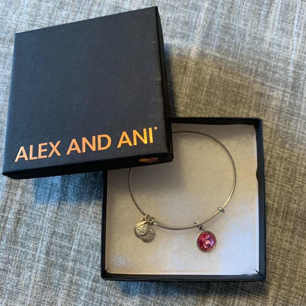 Alex and Ani October Birthstone Bracelet